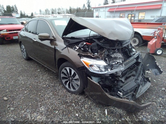 HONDA ACCORD HYBRID 2017 jhmcr6f58hc026475