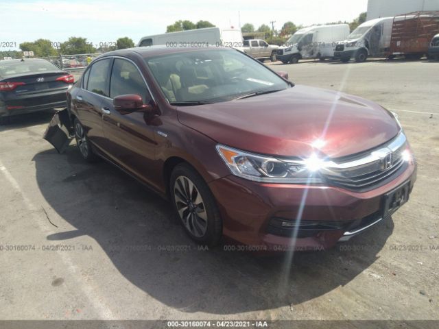 HONDA ACCORD HYBRID 2017 jhmcr6f58hc027996