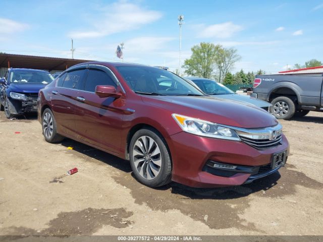 HONDA ACCORD HYBRID 2017 jhmcr6f5xhc013808