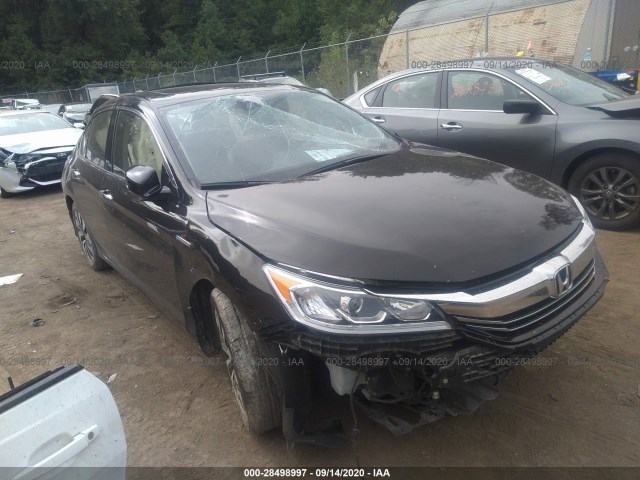 HONDA ACCORD HYBRID 2017 jhmcr6f5xhc015493