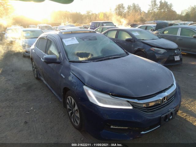 HONDA ACCORD HYBRID 2017 jhmcr6f70hc011762