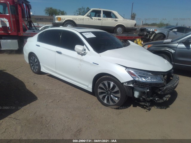 HONDA ACCORD HYBRID 2017 jhmcr6f71hc003752