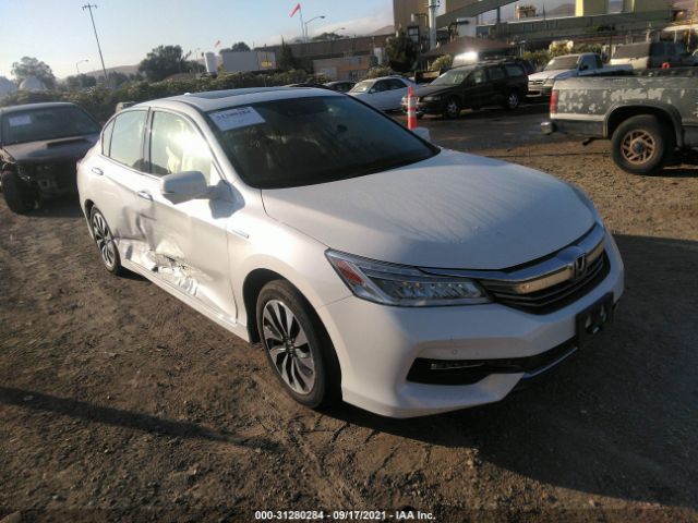 HONDA ACCORD HYBRID 2017 jhmcr6f72hc011228