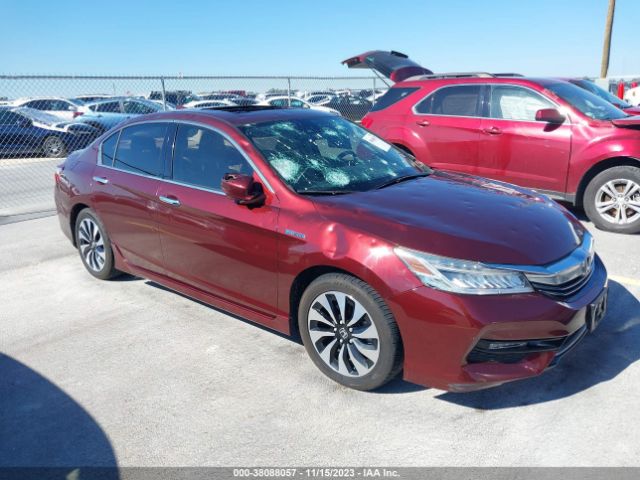 HONDA ACCORD HYBRID 2017 jhmcr6f73hc024442