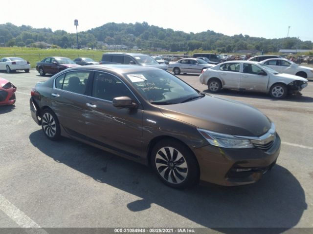 HONDA ACCORD HYBRID 2017 jhmcr6f73hc026417