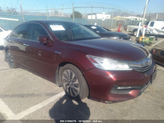 HONDA ACCORD HYBRID 2017 jhmcr6f74hc011716