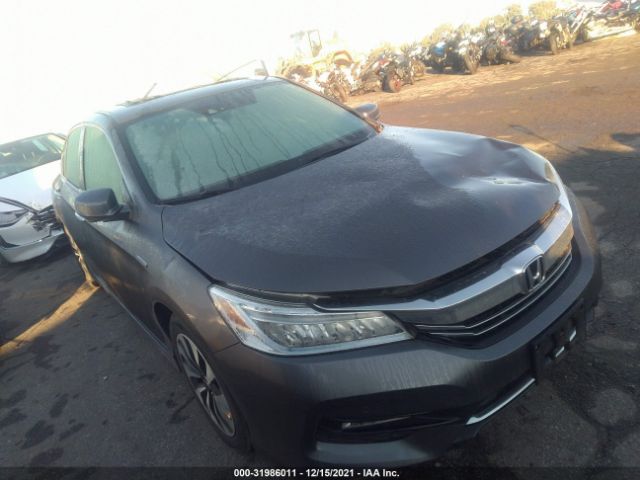 HONDA ACCORD HYBRID 2017 jhmcr6f75hc018013