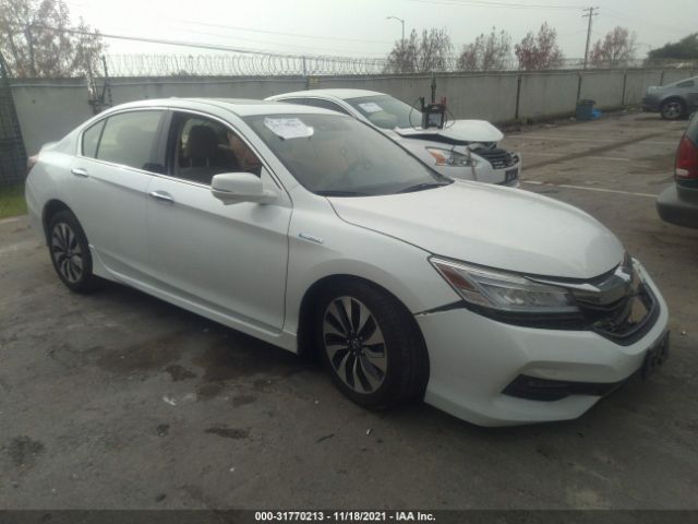 HONDA ACCORD HYBRID 2017 jhmcr6f75hc031425