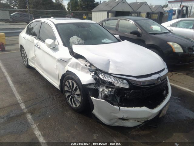 HONDA ACCORD HYBRID 2017 jhmcr6f76hc001785