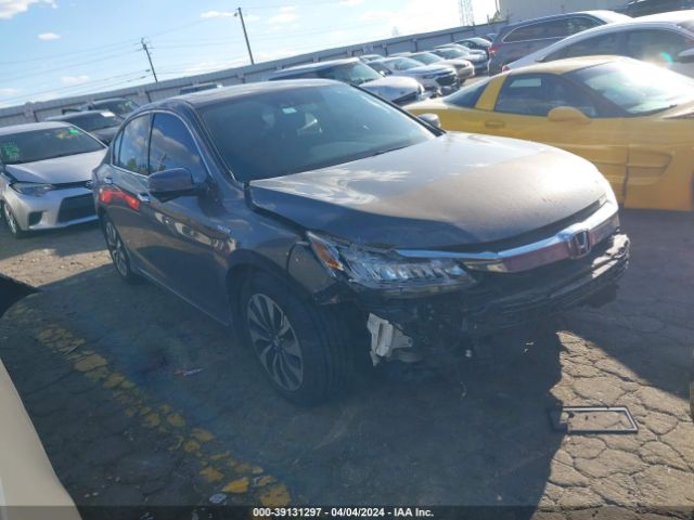 HONDA ACCORD HYBRID 2017 jhmcr6f76hc028453