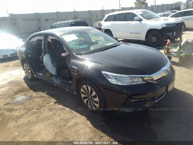 HONDA ACCORD HYBRID 2017 jhmcr6f78hc029538