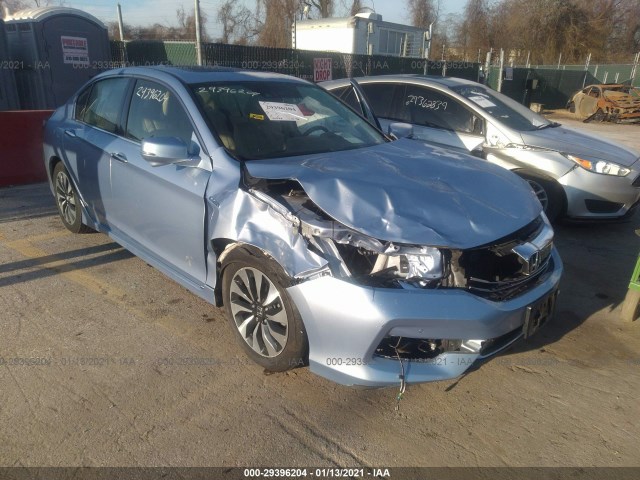 HONDA ACCORD HYBRID 2017 jhmcr6f79hc025661