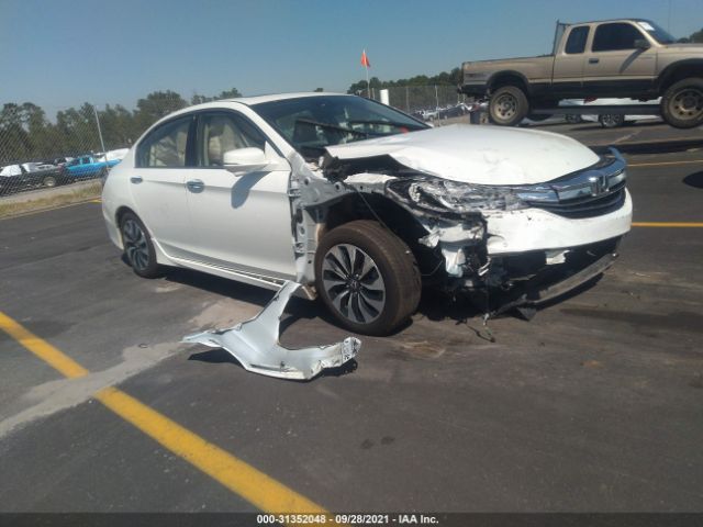 HONDA ACCORD HYBRID 2017 jhmcr6f79hc028155