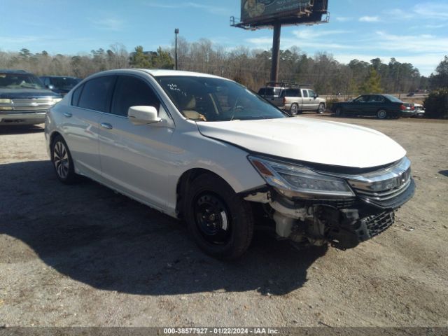 HONDA ACCORD HYBRID 2017 jhmcr6f7xhc009033