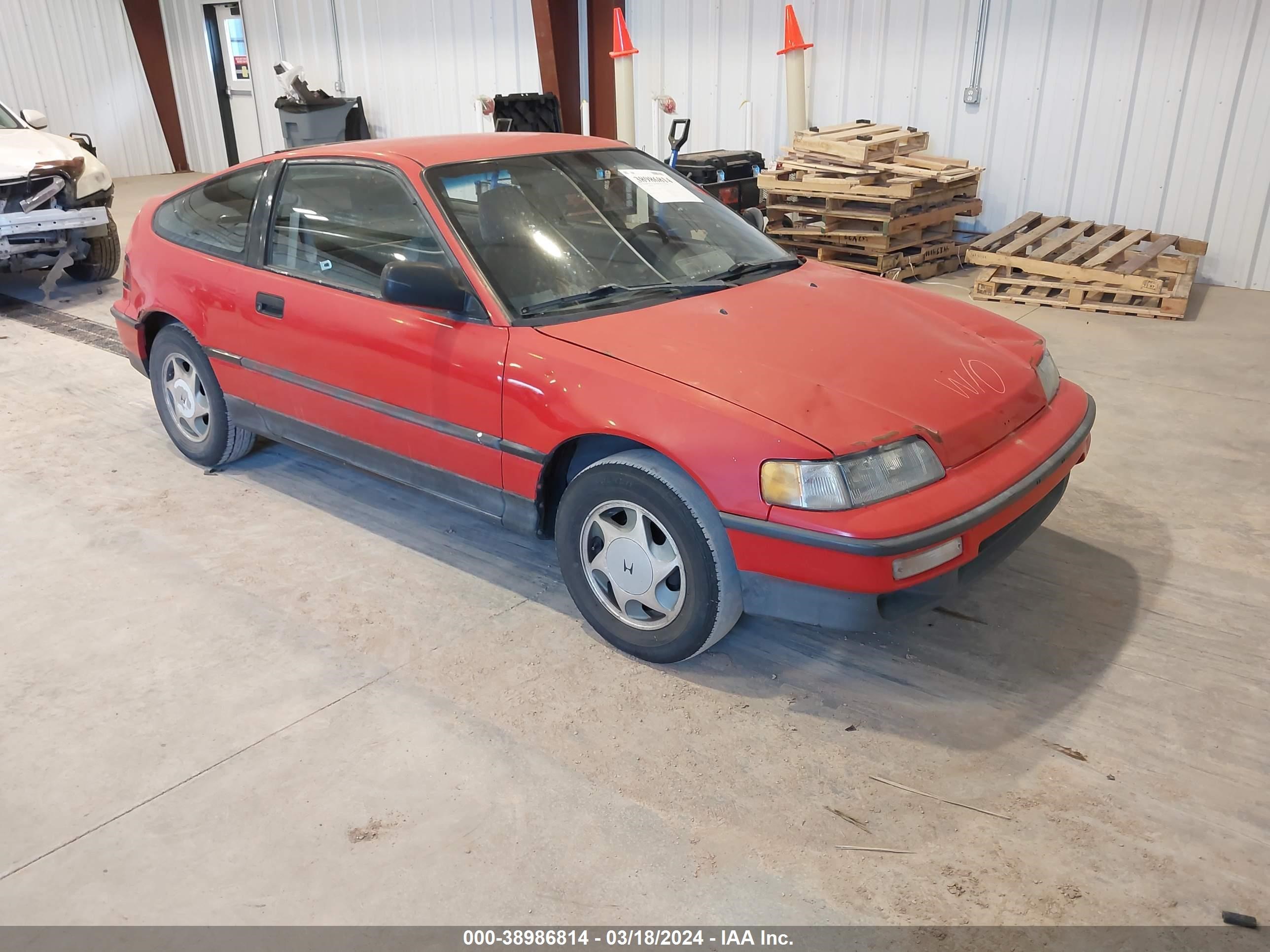 HONDA CIVIC 1990 jhmed8362ls017561