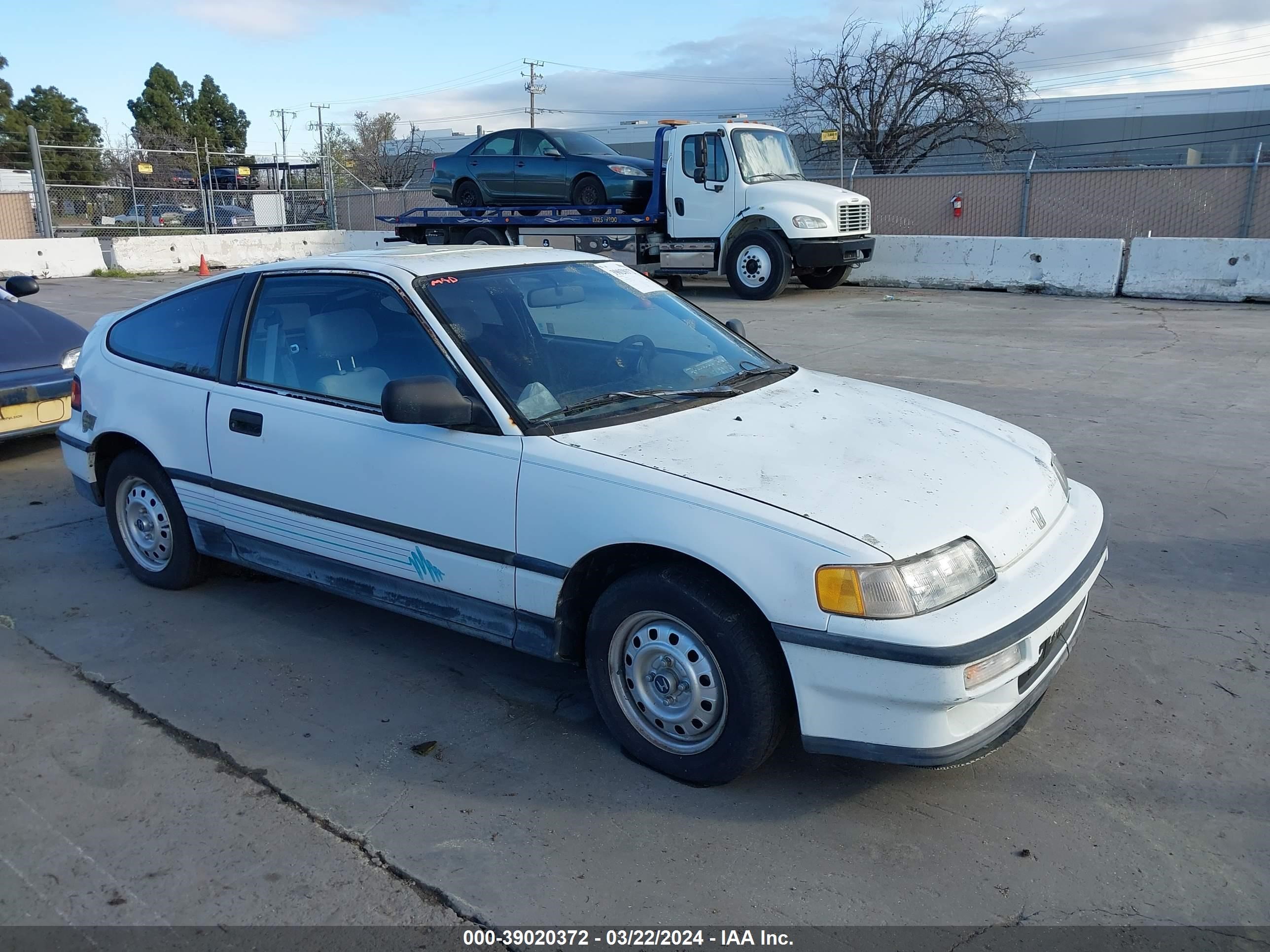 HONDA CIVIC 1991 jhmed836xms014778