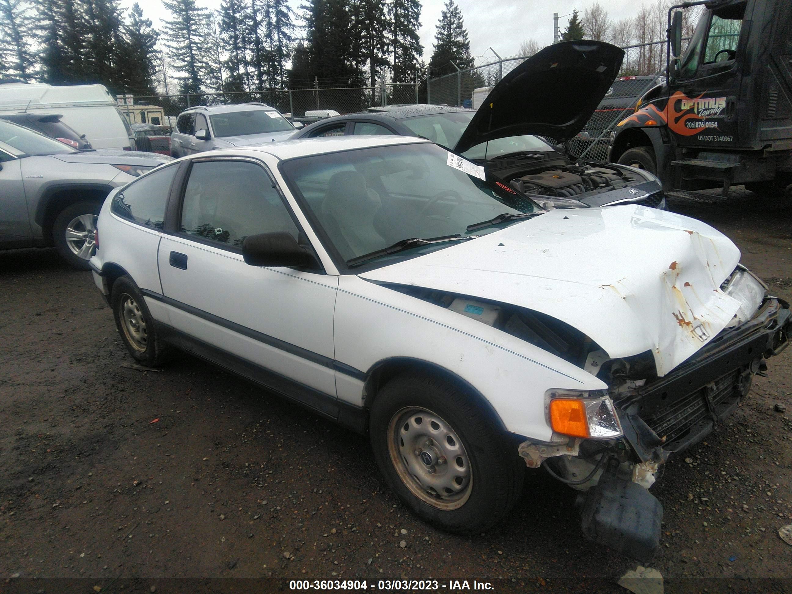 HONDA CIVIC 1991 jhmed8454ms004298