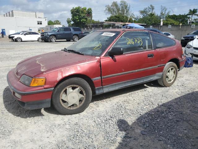 HONDA CIVIC 1990 jhmed8459ls017076