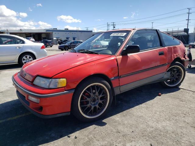 HONDA CRX 1990 jhmed936xls011271