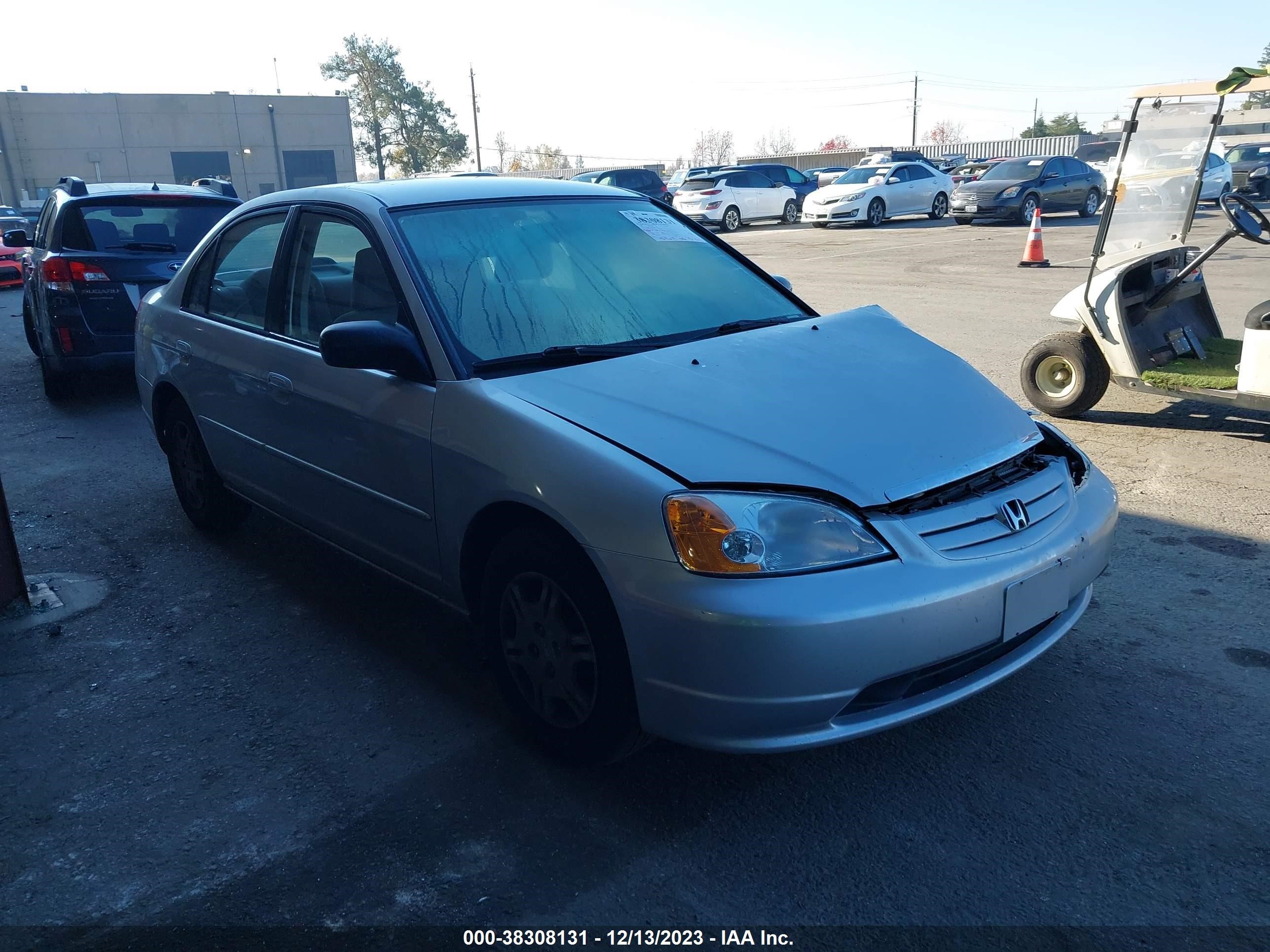 HONDA CIVIC 2002 jhmes16552s006780