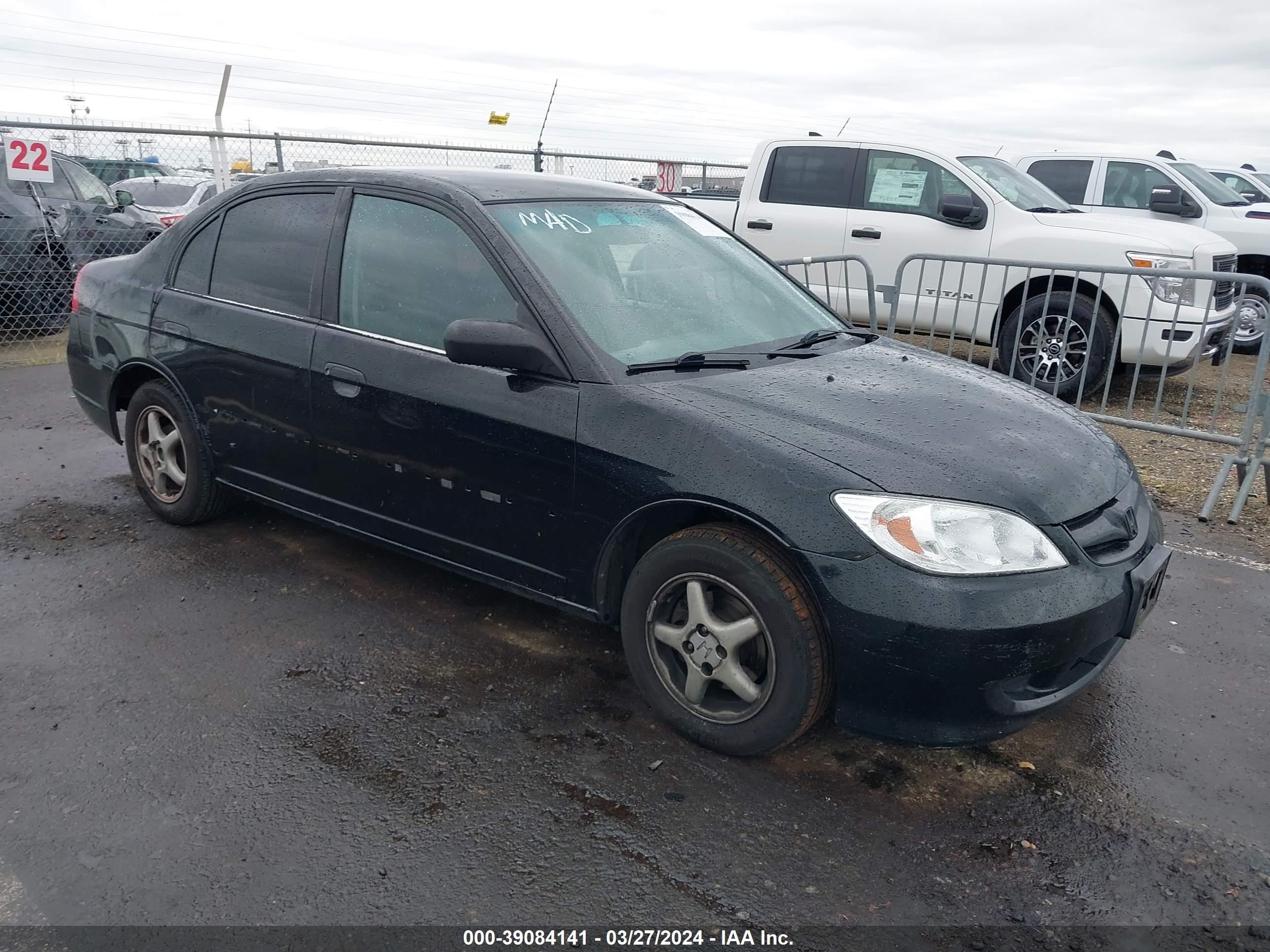 HONDA CIVIC 2004 jhmes16564s001395