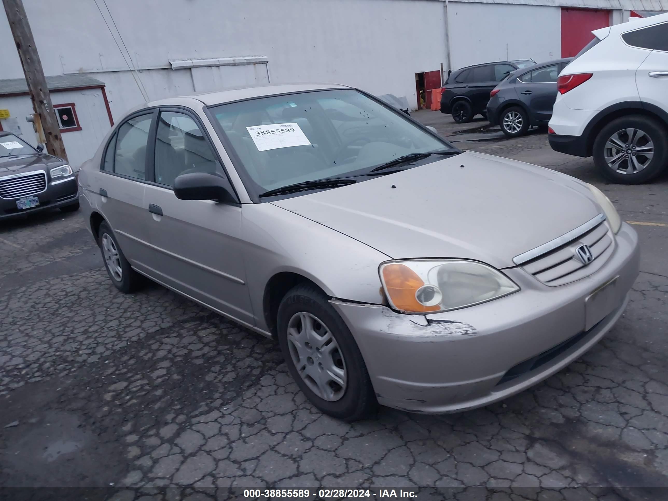 HONDA CIVIC 2001 jhmes16571s007685