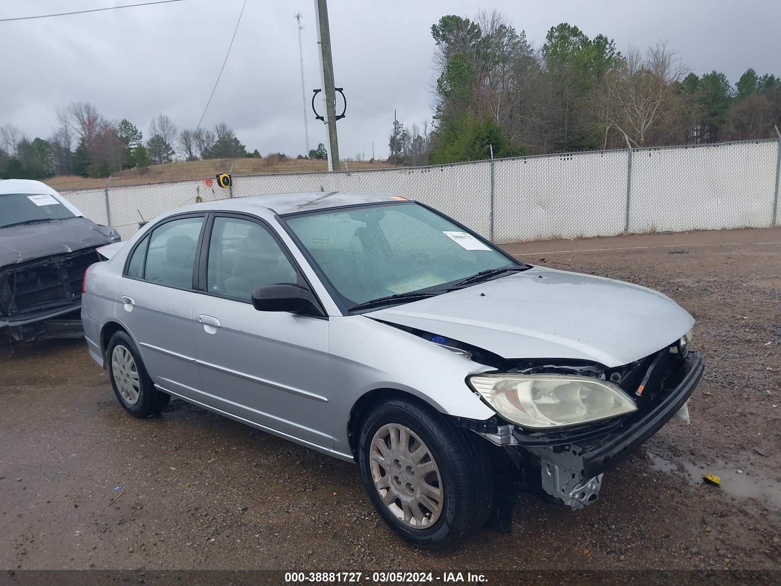 HONDA CIVIC 2005 jhmes16585s002517