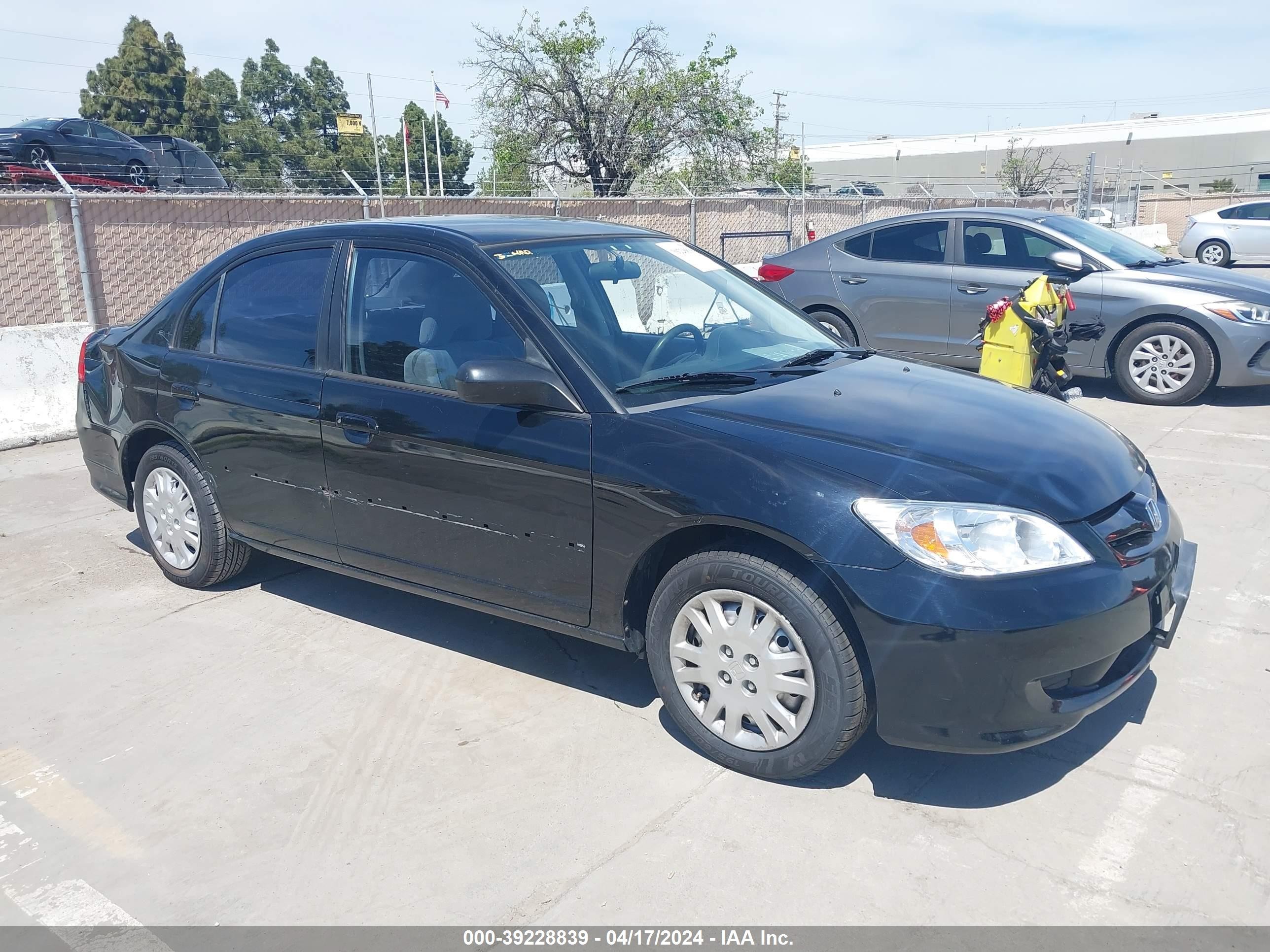 HONDA CIVIC 2005 jhmes16595s002249