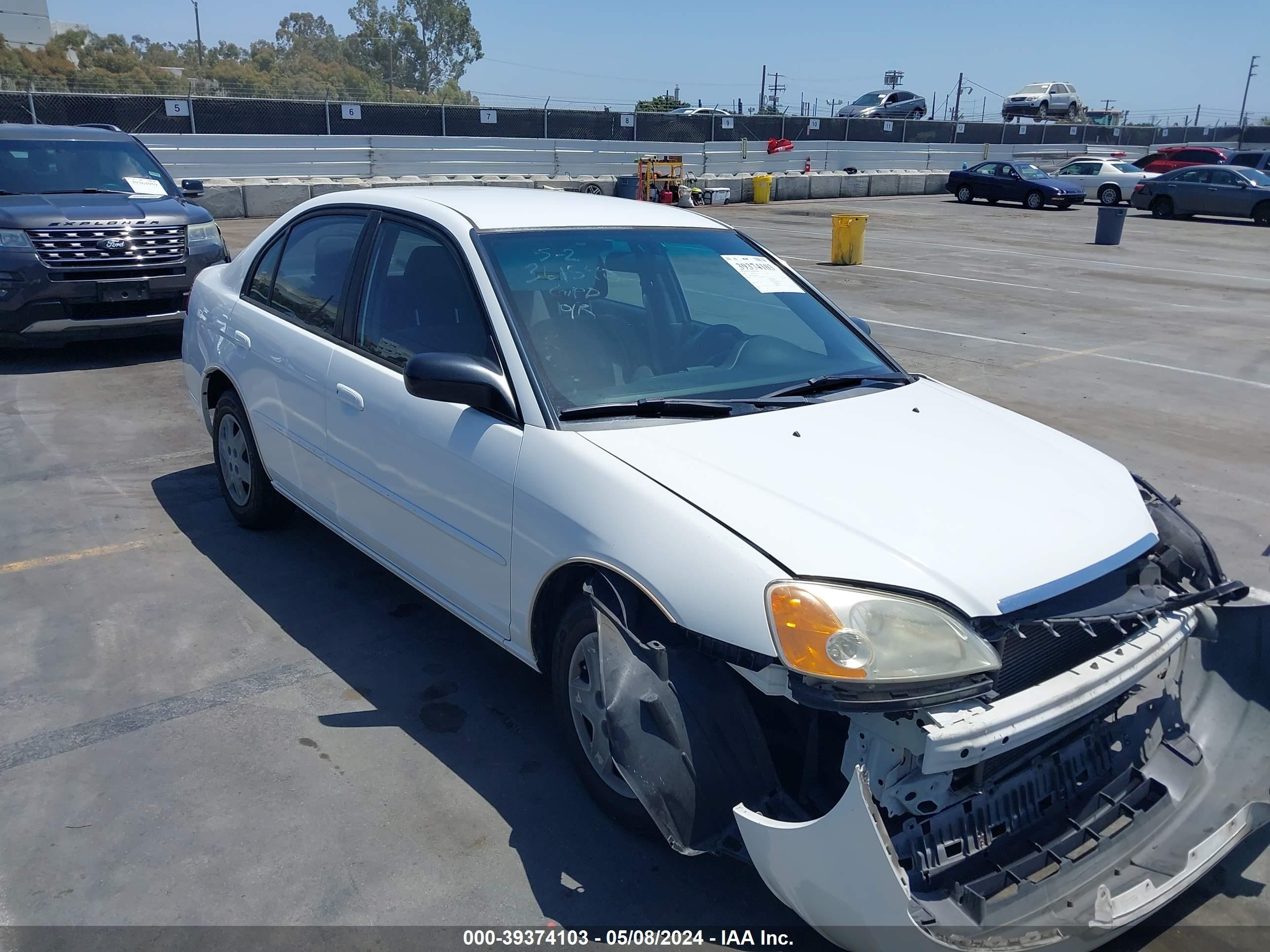 HONDA CIVIC 2003 jhmes165x3s003052