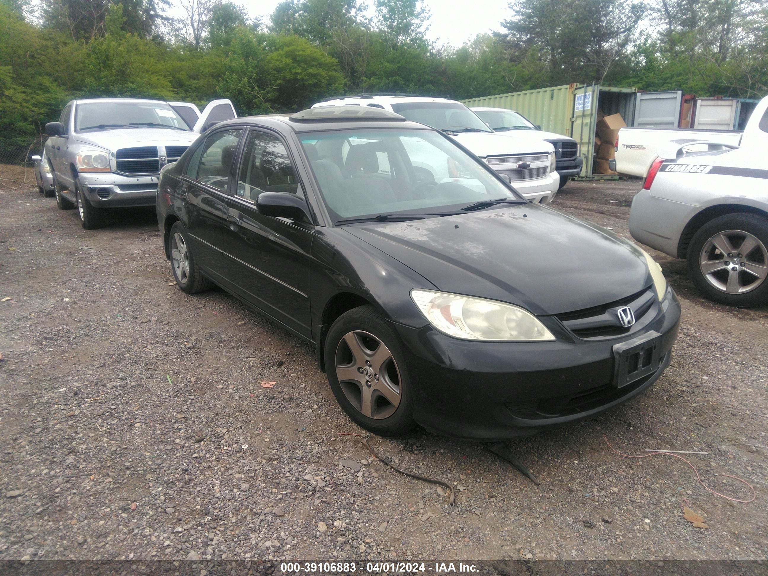 HONDA CIVIC 2005 jhmes25725s000738