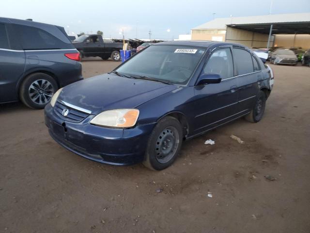 HONDA CIVIC 4D 2001 jhmes26701s003467