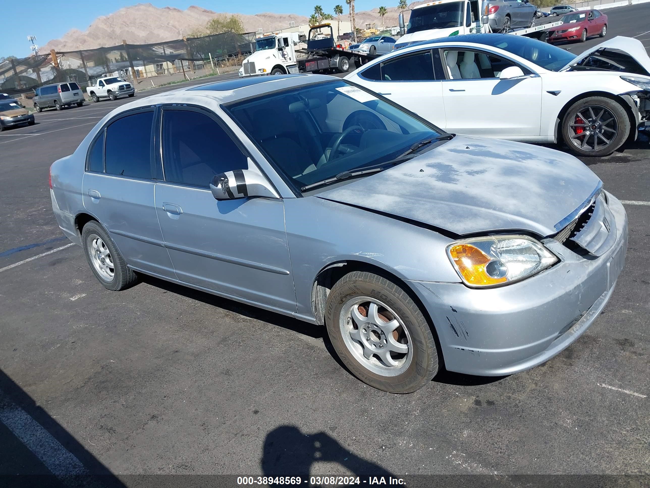 HONDA CIVIC 2001 jhmes26751s003268