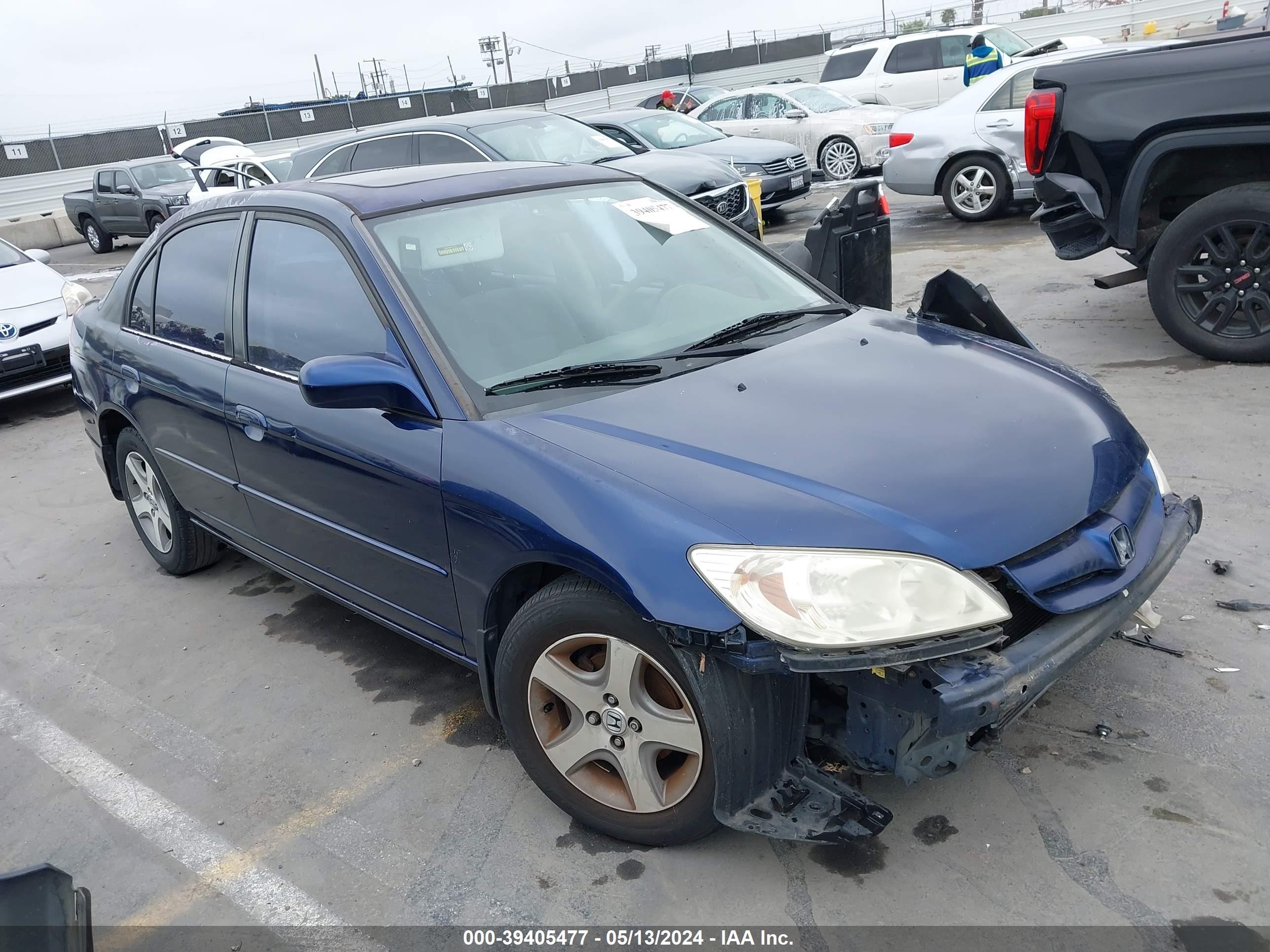 HONDA CIVIC 2005 jhmes26785s000483