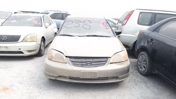 HONDA CIVIC 2003 jhmes86123s407565