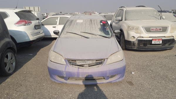 HONDA CIVIC 2001 jhmes86321s401053