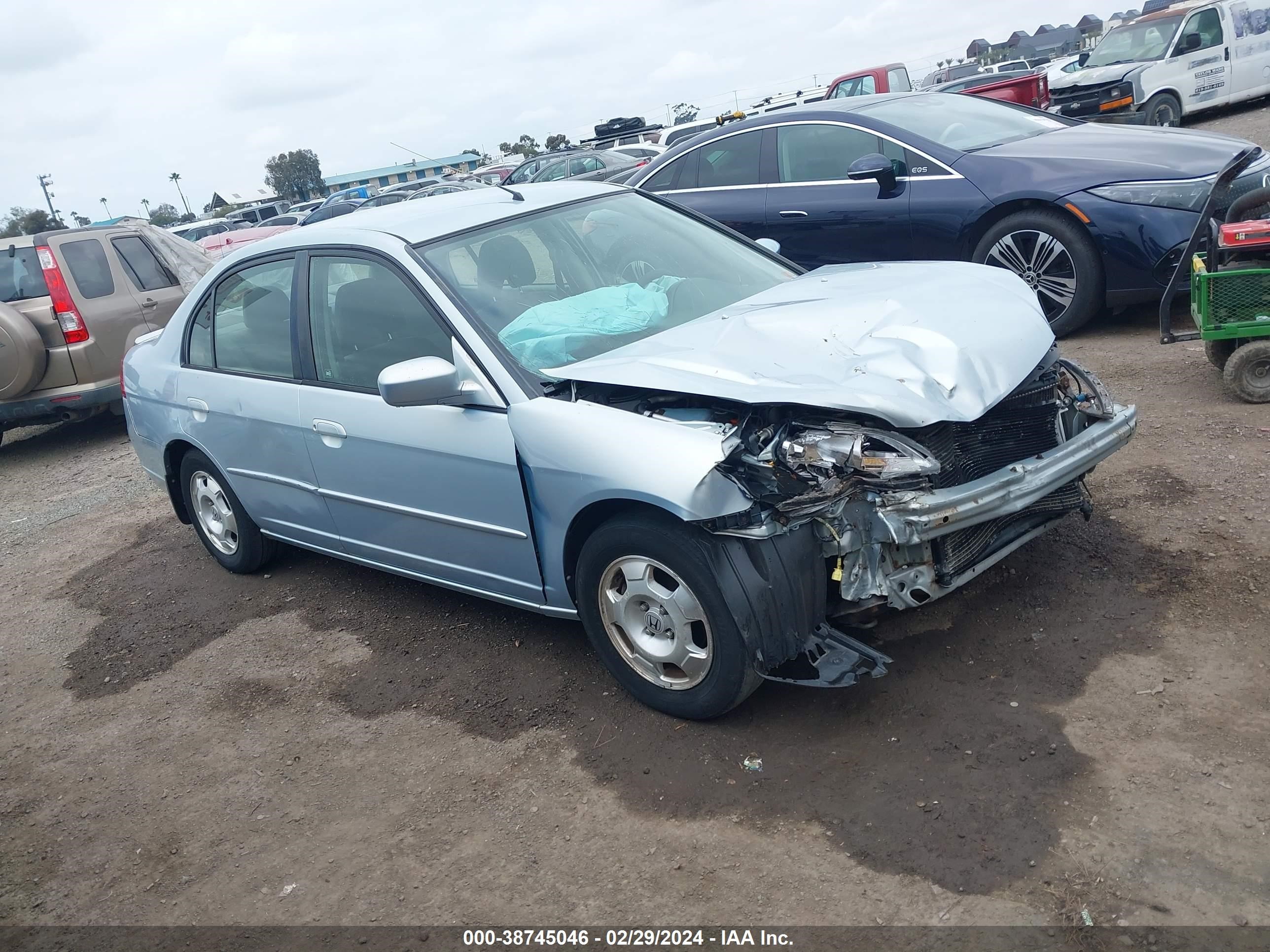 HONDA CIVIC 2005 jhmes956x5s003600