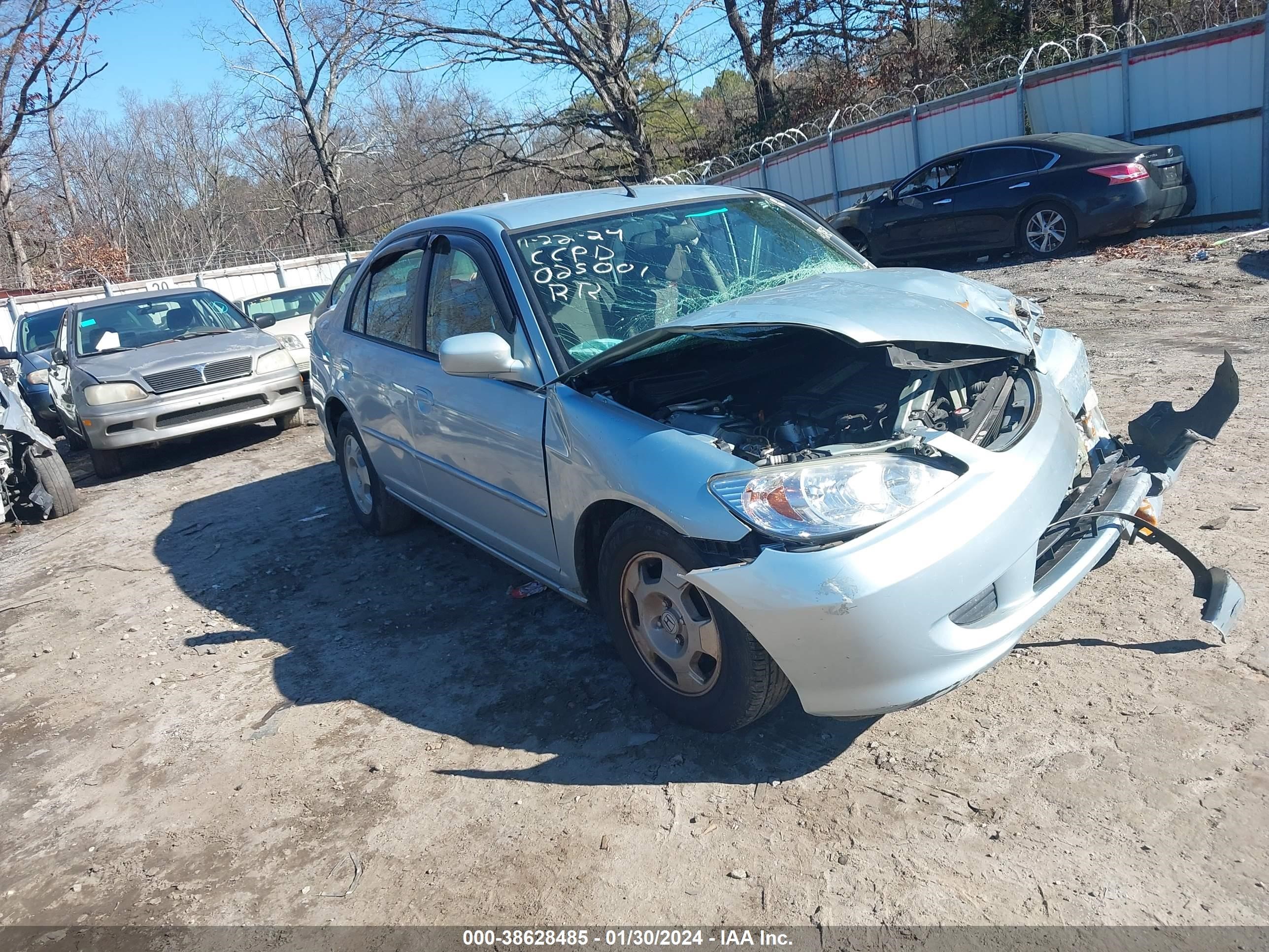 HONDA CIVIC 2005 jhmes96615s025001