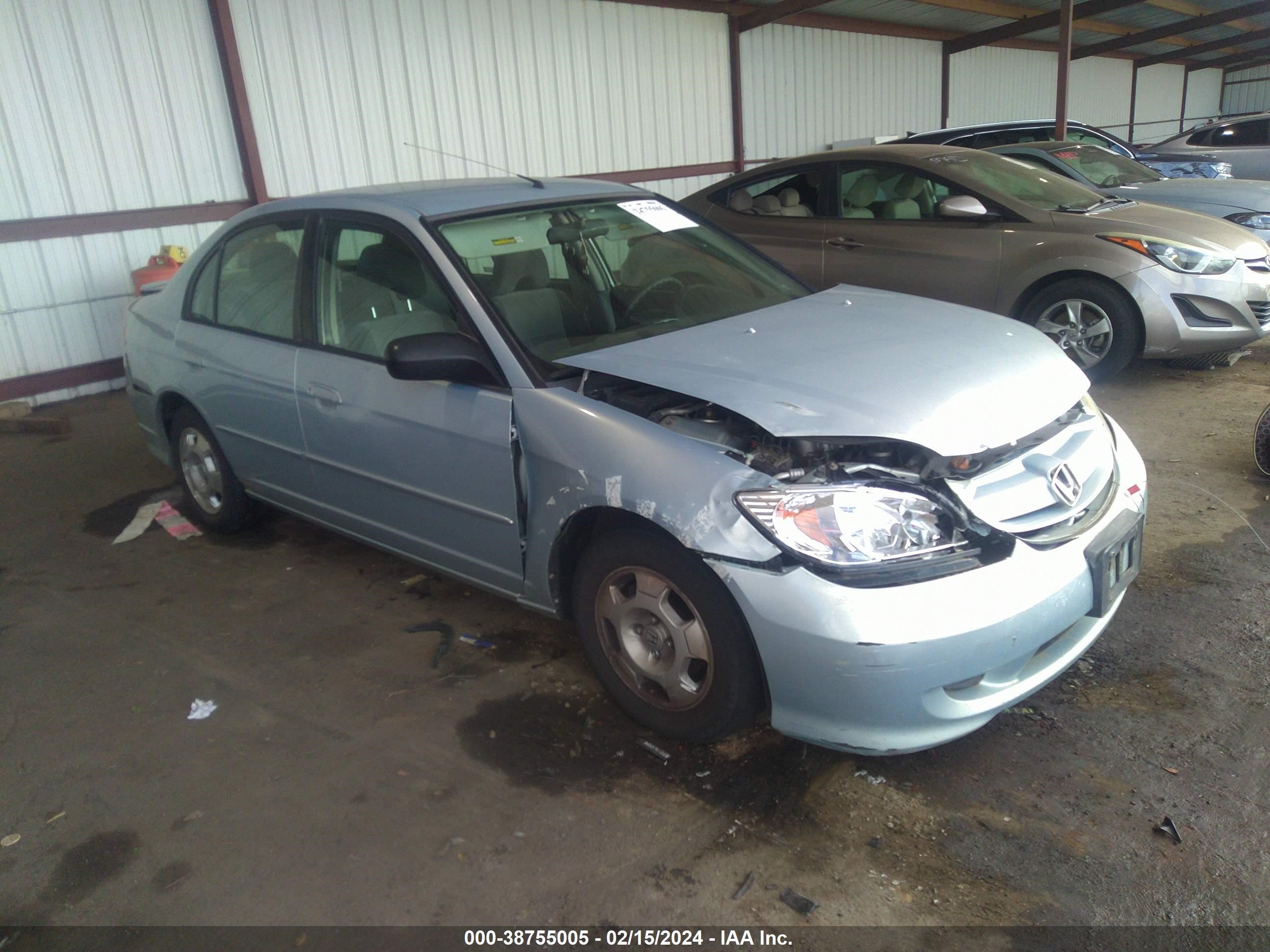 HONDA CIVIC 2004 jhmes96624s008884