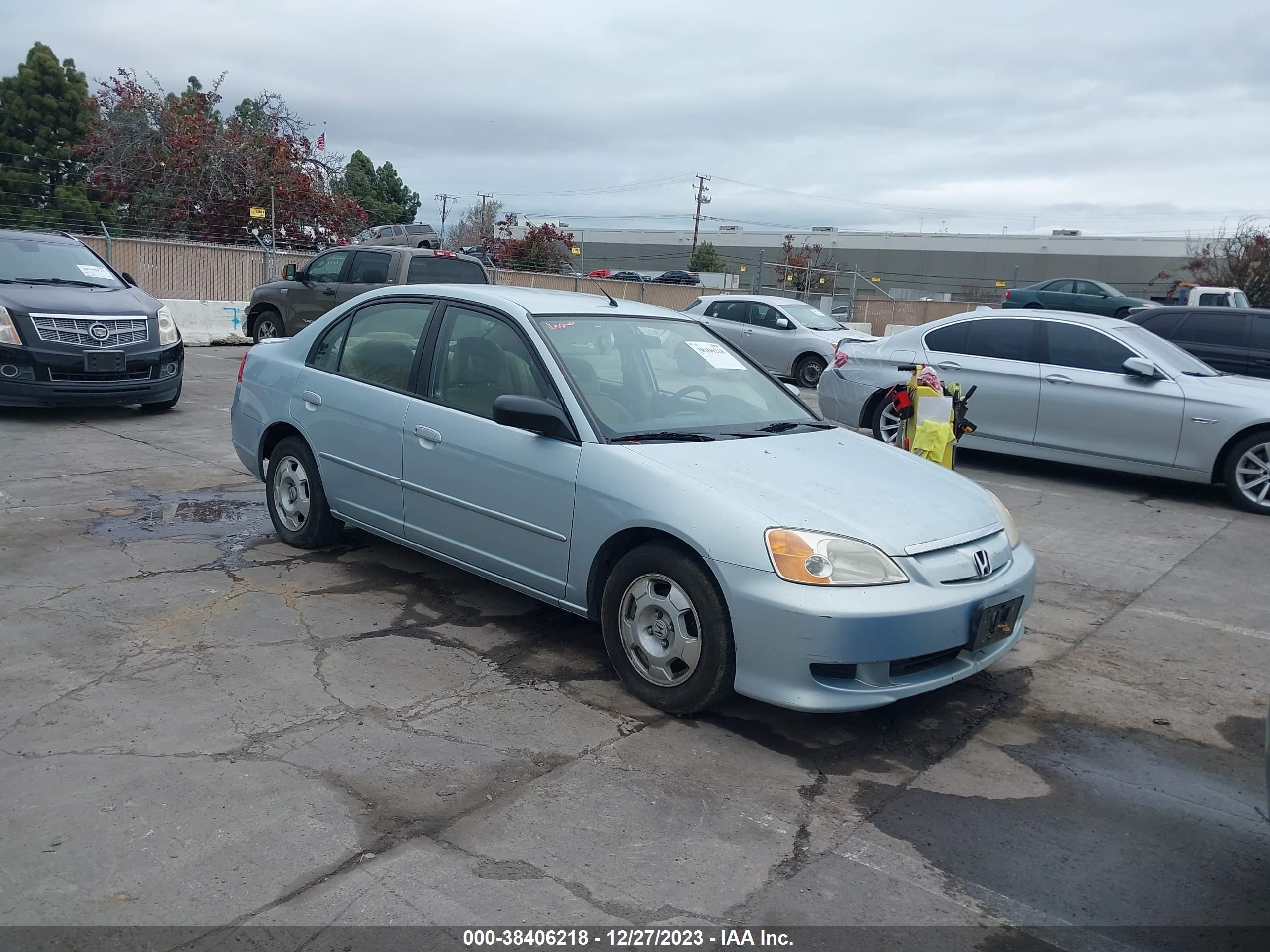 HONDA CIVIC 2003 jhmes96633s011291