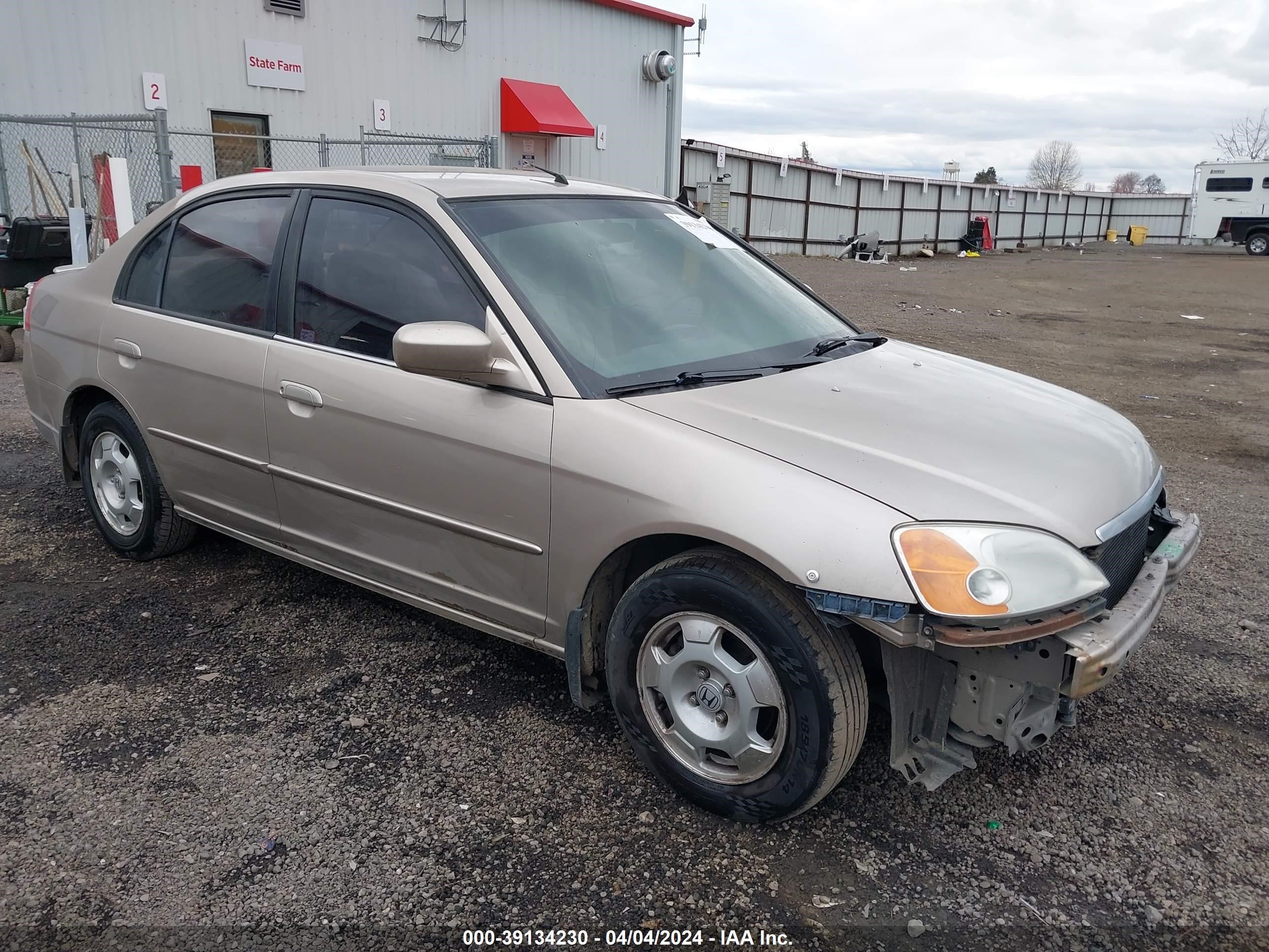 HONDA CIVIC 2003 jhmes96643s010814