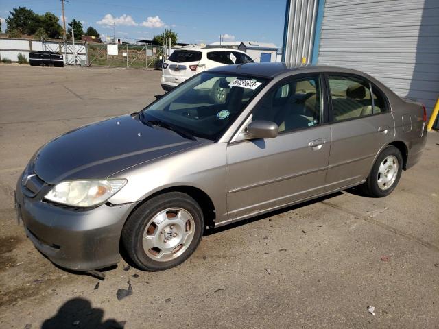 HONDA CIVIC HYBR 2004 jhmes96654s001685