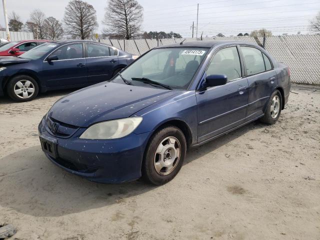 HONDA CIVIC HYBR 2005 jhmes96655s022375