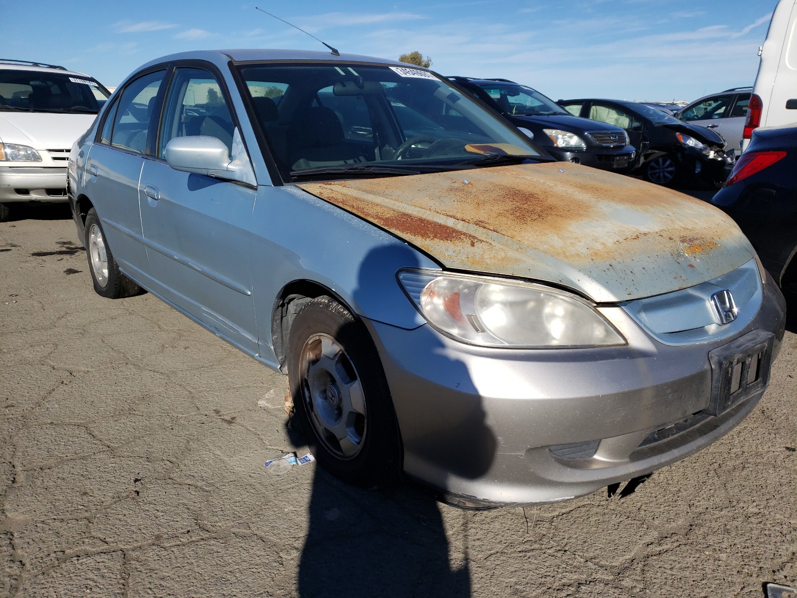 HONDA CIVIC HYBR 2005 jhmes96665s003866