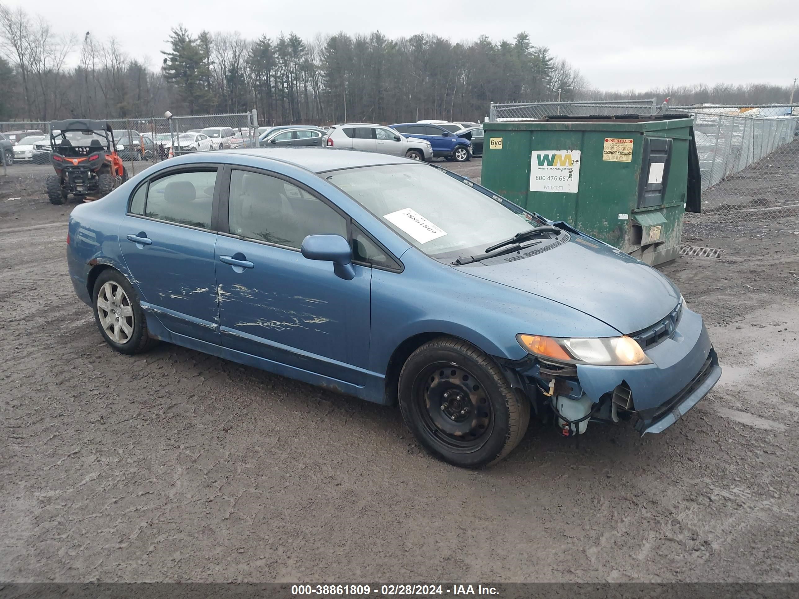 HONDA CIVIC 2006 jhmfa15586s001829