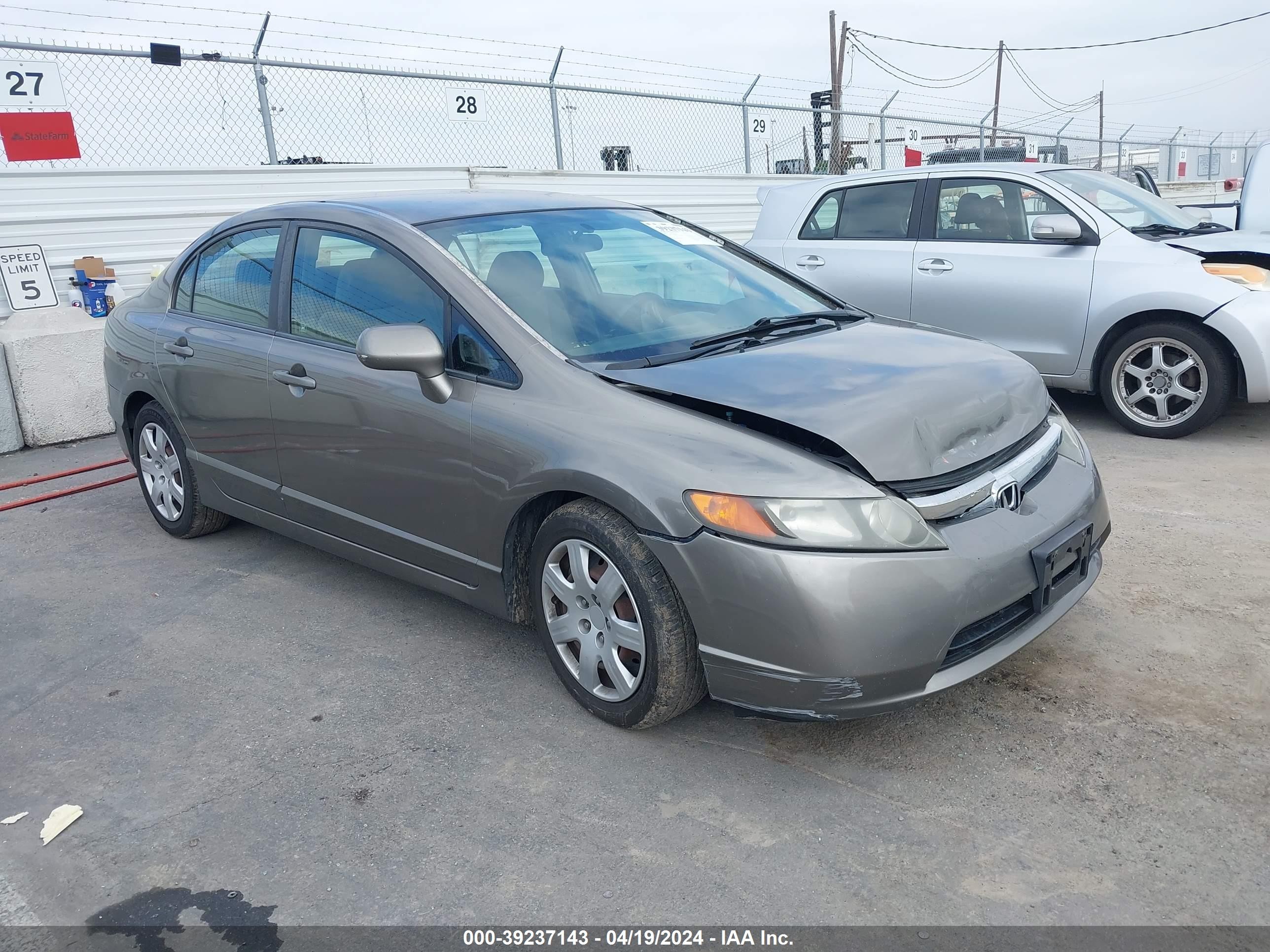 HONDA CIVIC 2008 jhmfa16508s000613