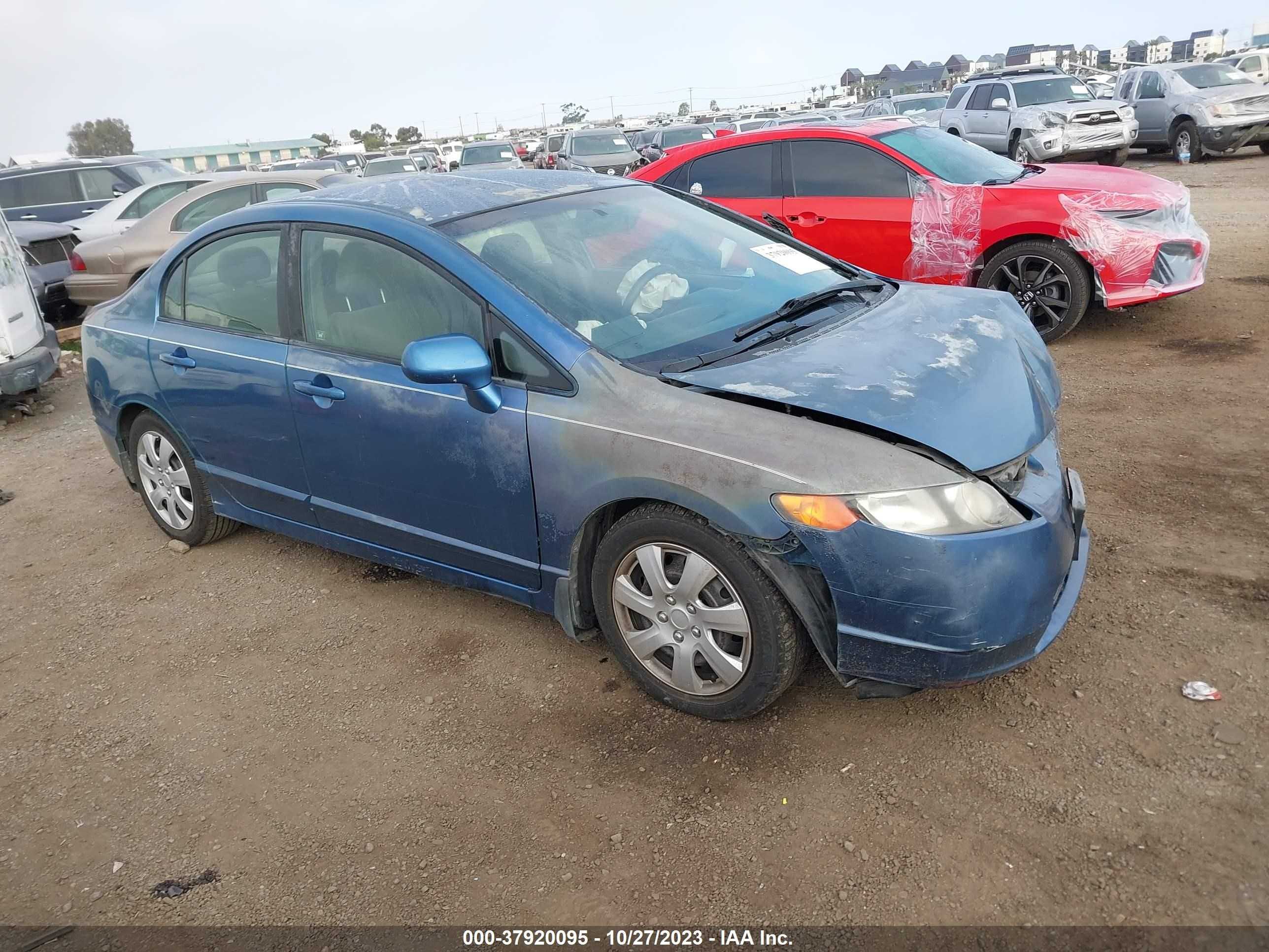 HONDA CIVIC 2007 jhmfa16537s007134