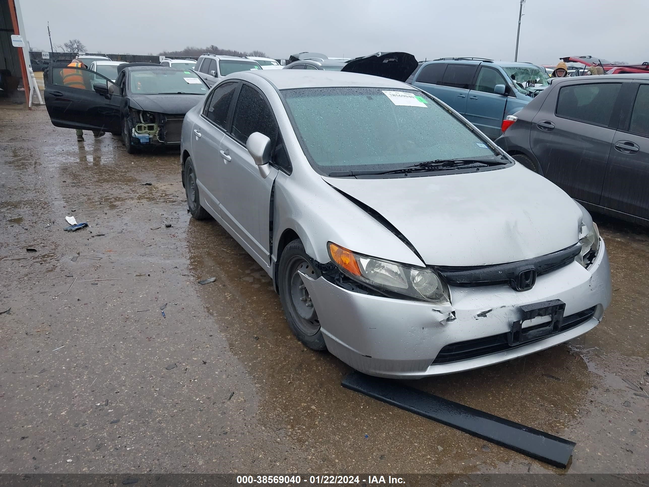 HONDA CIVIC 2008 jhmfa16598s000349