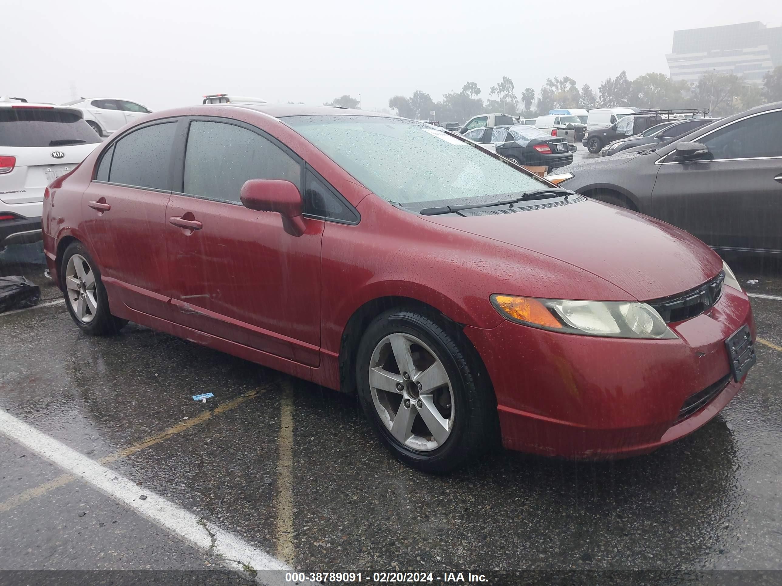 HONDA CIVIC 2007 jhmfa16857s006657