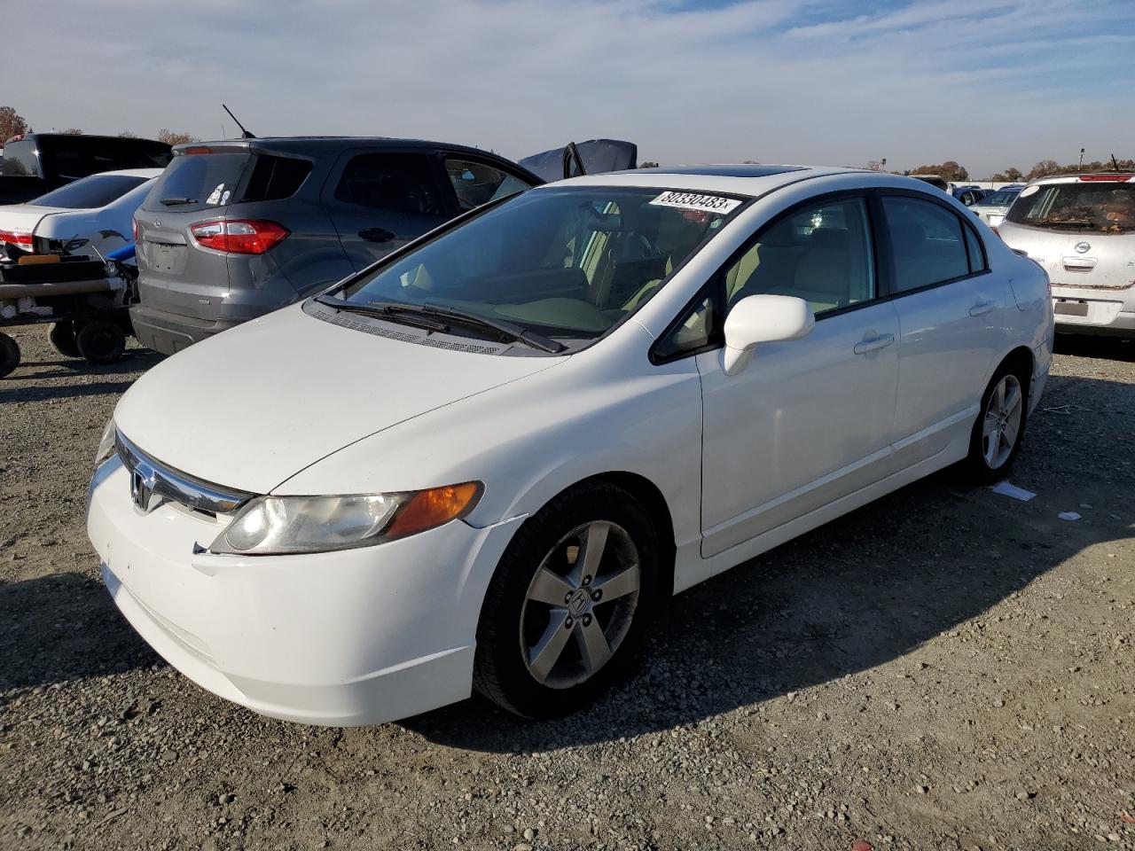 HONDA CIVIC 2007 jhmfa16877s000374