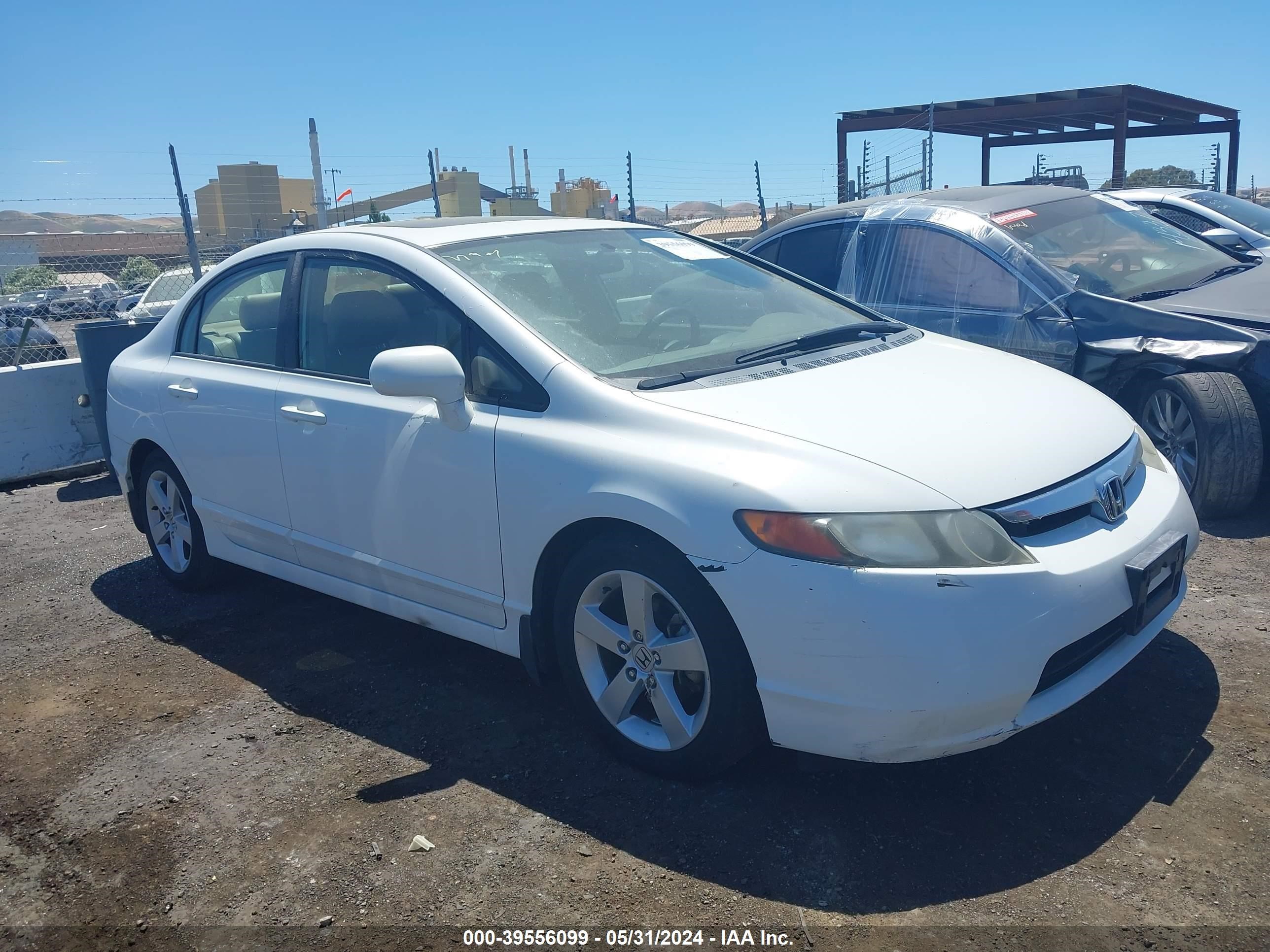 HONDA CIVIC 2007 jhmfa16887s006636